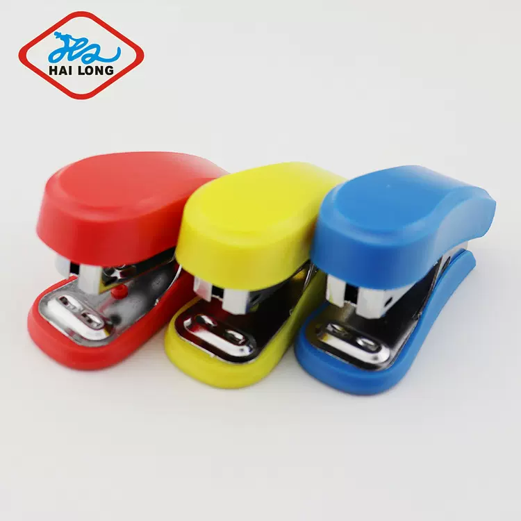 HAILONG订书机24/6针订书机塑料迷你学生订书器装订机办公HL-211