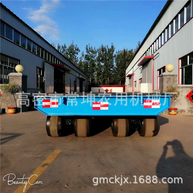 厂家供应   50吨悬浮式车桥平板车  重型叉车牵引式拖车