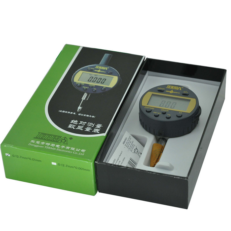 TERMA特马数显百分表0-12.7*0.01mm测量IDA-910N电子数显百分表