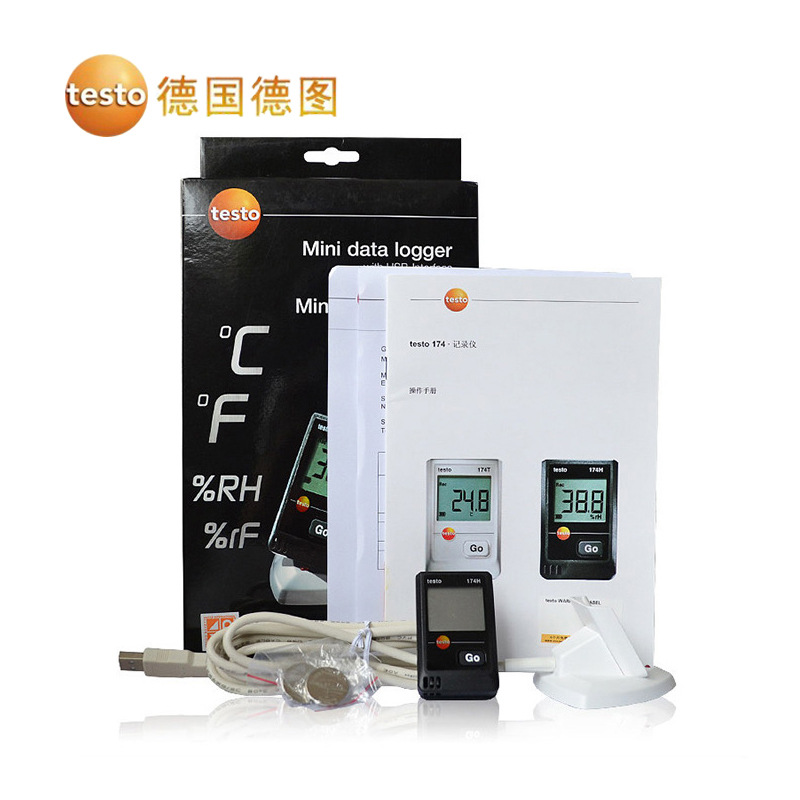 ��ͼ testo174H���� ���㹤ҵ���߾�����ʪ�ȼ�¼��testo174H����