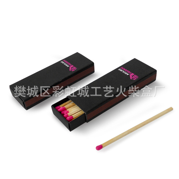 全彩设计烫金烫银火柴盒 伴手礼礼品火柴 纯手工制作工艺品火柴