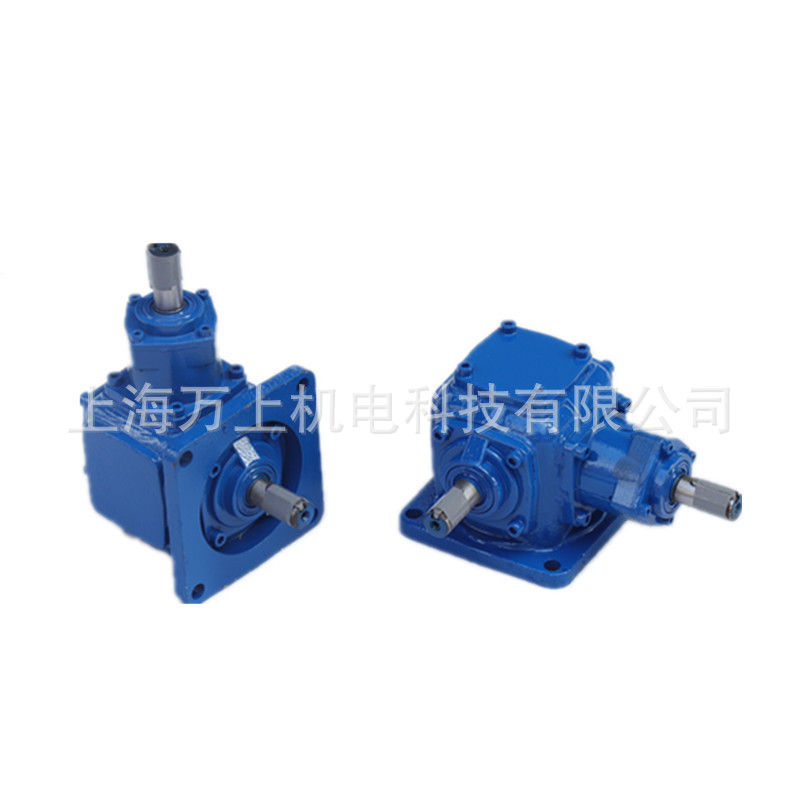 T2-1:2-1L电机卧式小型转向器齿轮箱减速机三环式双面配电机T4-1D