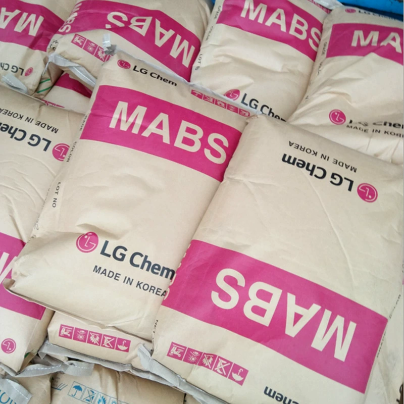 Высокопрочная MABS LG Chemistry TR-558ANP на белом фоне, литье под давлением, класс высокой ударной вязкости, огнезащитный класс, продажа бренда