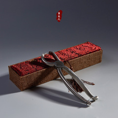 304不鏽鋼助力茶針鉗 茶刀普洱鉗子 開茶工具撬茶磚茶開茶刀茶針