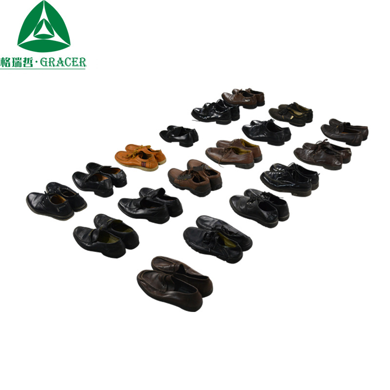 非洲旧鞋子出口越南men shoes韩版尖头正装真皮英伦低帮潮鞋子