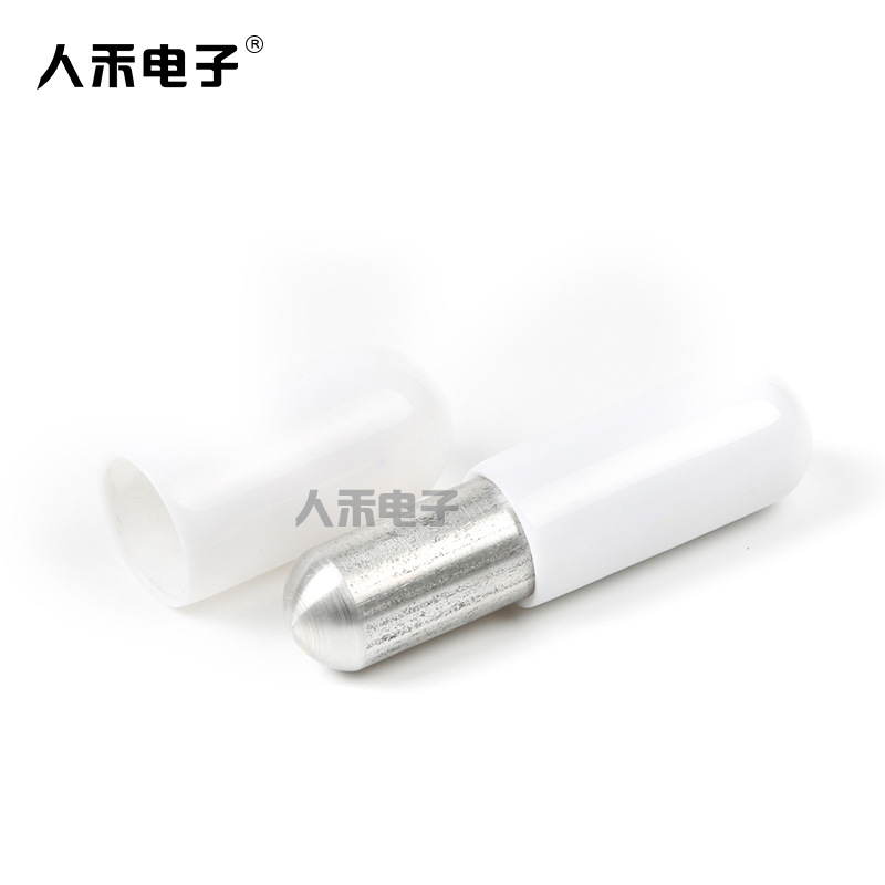 供应乳白色圆形塑料套 圆形塑料防水套PVC软塑末端保护帽绝缘防水