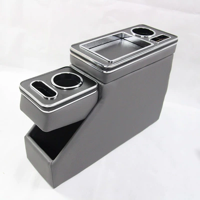 Armrest box armrest box car second row - 15-classic-gray-without-lights