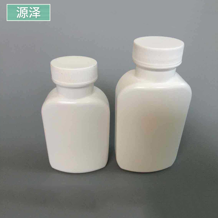 厂家现货供应30G50G60G 白色PE固体塑料瓶地黄丸颗粒包装扁瓶小口