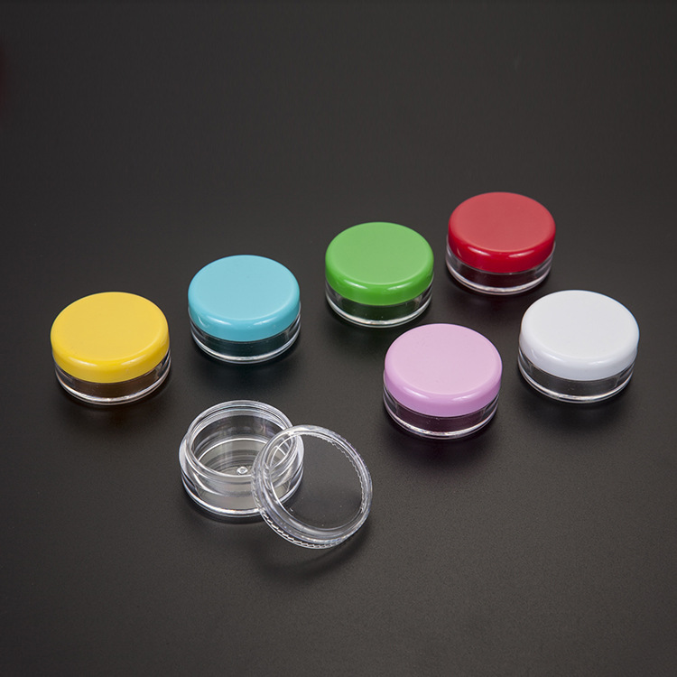 供应KR-106 5ml透明化妆品盒化妆品瓶，现货供应,美容院用