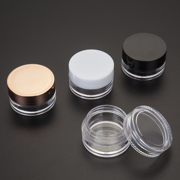 供应KR-107 7ml 塑料化妆品瓶 透明化妆品盒