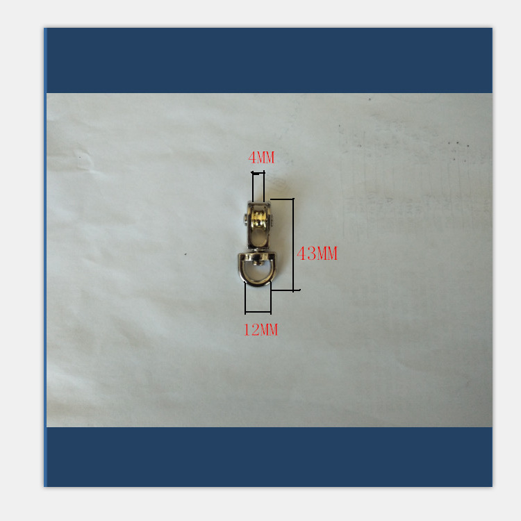 厂家直供微型单双滑轮滑车过线滑轮吊轮小型起重滑轮大棚风口滑轮