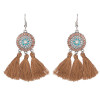 Fashionable earrings, accessory, boho style, European style, wholesale