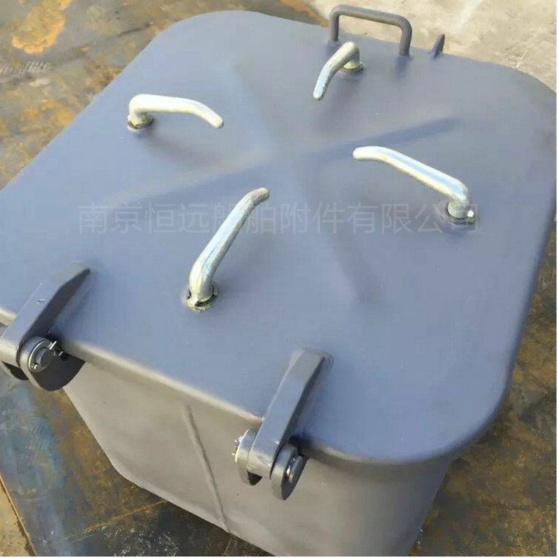 欢迎订购 圆形船用舱口盖 双手柄船用舱口盖 大型船用舱口盖