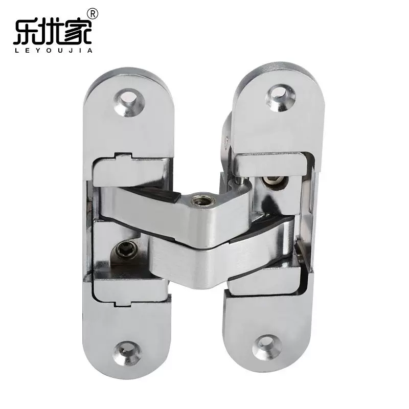 折叠门三维隐藏式门铰暗藏可调十字木门合页翻板屏风铰链厂家批发