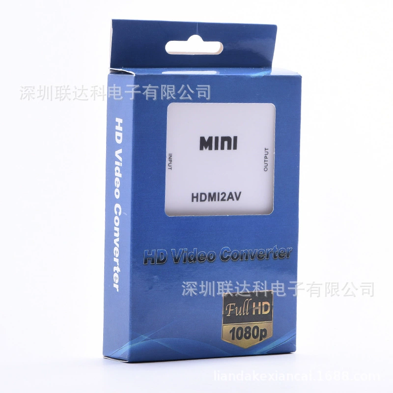 Конвертер HDMI в AV HDMI2AV HDMI в RCA HDMI, коммутатор 1080P, оптовая продажа с завода