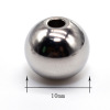 Stainless steel -passing bead drilling beaded beads drilling beaded jewelry multi -specification