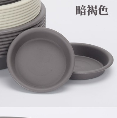 Bandeja de maceta de plástico engrosado flor creciente ronda extra grande suculenta maceta almohadilla inferior chasis cuenca fregona base soporte inferior