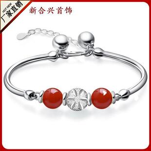 Jade Transfer Beads Bracelet Red Agate Transfer Beads Bracelet Jade Beads Bracelet Passepartout Jade Bracelet