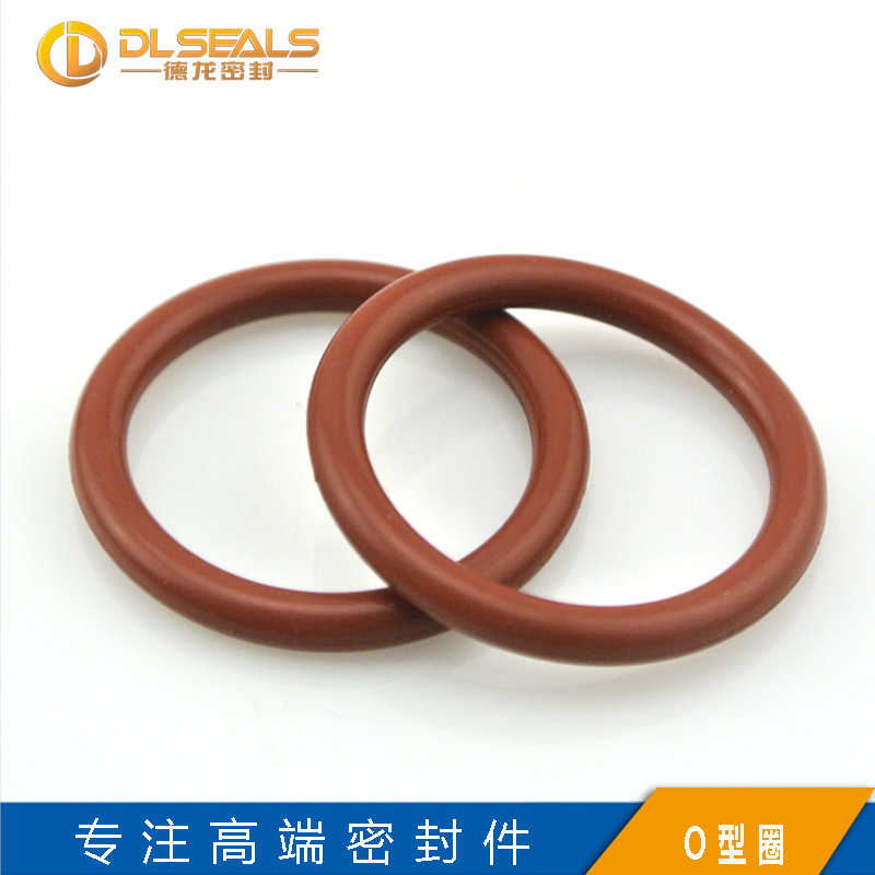 厂家现货食品级氟胶防水圈氟胶O型密封圈螺丝套橡胶圈氟橡胶环