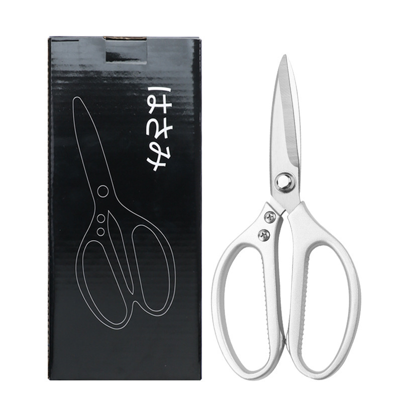 Generation 3,5 mango de aluminio tijeras fuertes-caja de plata-Negro