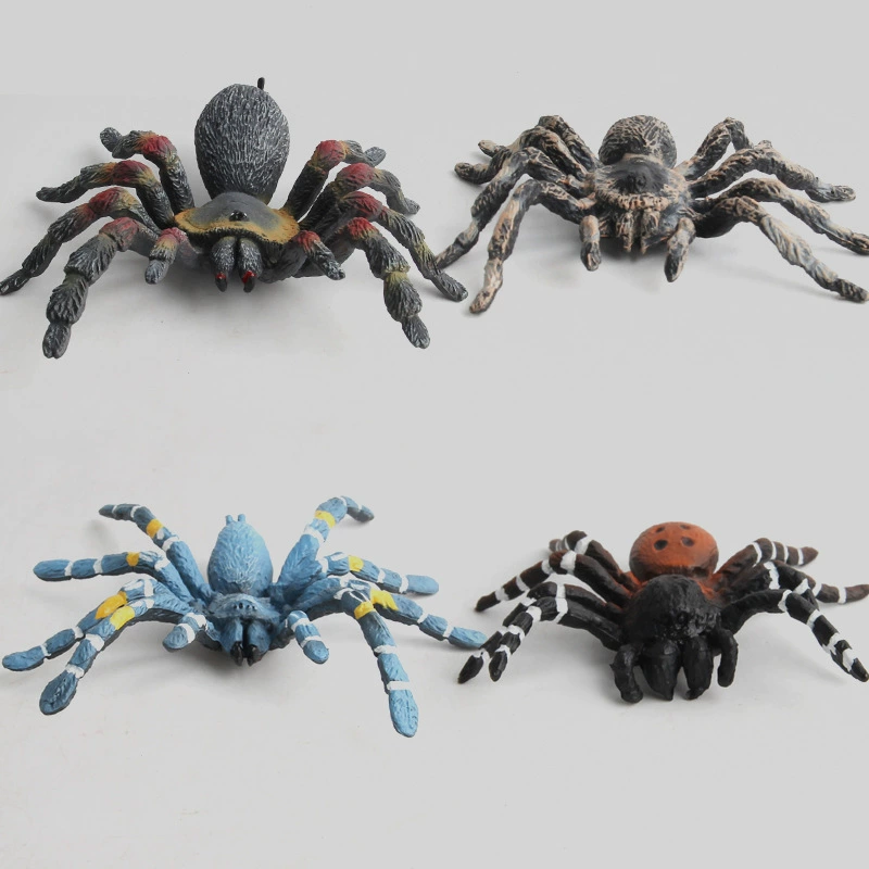 Cross -border hot selling simulation wild insect animal spider model gray -blue poison spider big spider spider tideline static ornaments