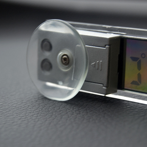 Suction Cup Car Thermometer Electronic Clock Suction Cup Car Electronic Watch Car Timer Electronic Clock Car Mini