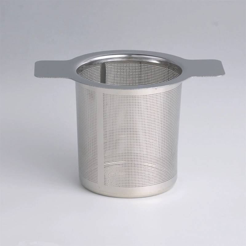 Tea Infuser Stainless Steel, Fine Mesh Cup Strainer, Removable Handle, White option