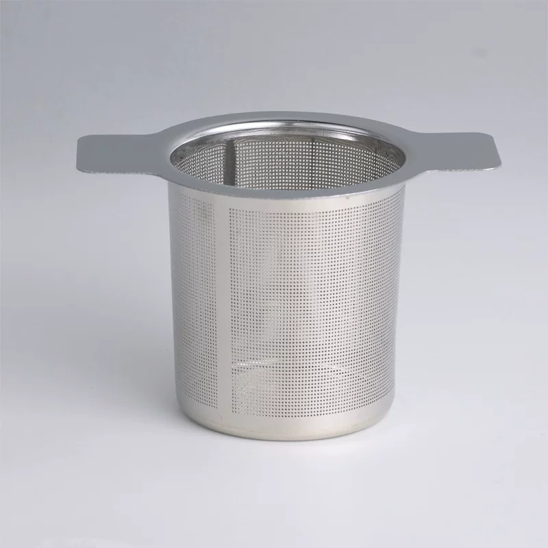 Tea Infuser Stainless Steel, Fine Mesh Cup Strainer, Removable Handle, White option
