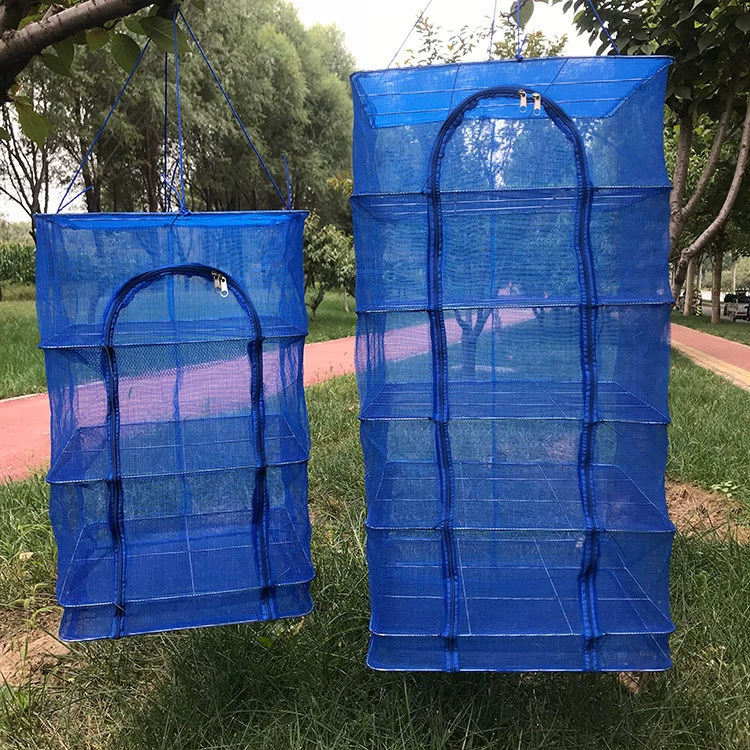 Фабрика оптовый экспорт Складная рыболовная сеть сушильная клетка нахлыстовая клетка рыболовная сеть сушка рыбы Сушка Овощей сетка