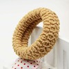 New hair tie hair circular jewelry wholesale pull continuous high elastic boutique boutique leather towel wide rubber band hair circles