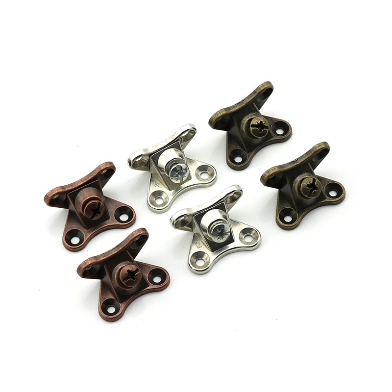 Engrosamiento de aleación de zinc mariposa ángulo de código de partición de ángulo recto conector de código agujero libre de tres en uno conector al por mayor