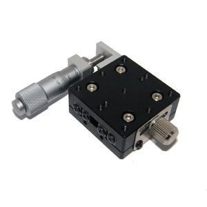 X轴40*40 LX40 交叉滚子导轨微调平台 LX40-L位移平台 微调架