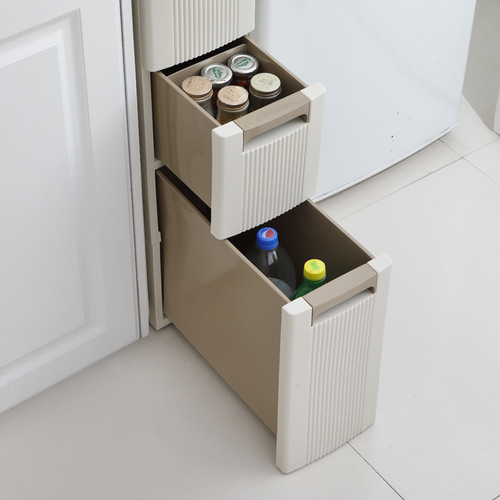 Multi-layer storage rack cabinet, bathroom floor-standing drawer-style washroom cosmetic drawer-style storage cabinet