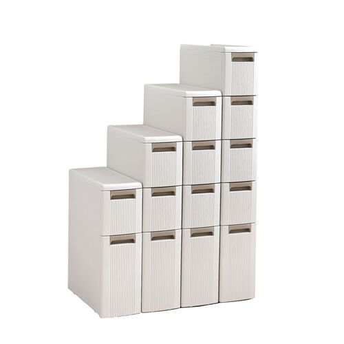 Multi-layer storage rack cabinet, bathroom floor-standing drawer-style washroom cosmetic drawer-style storage cabinet