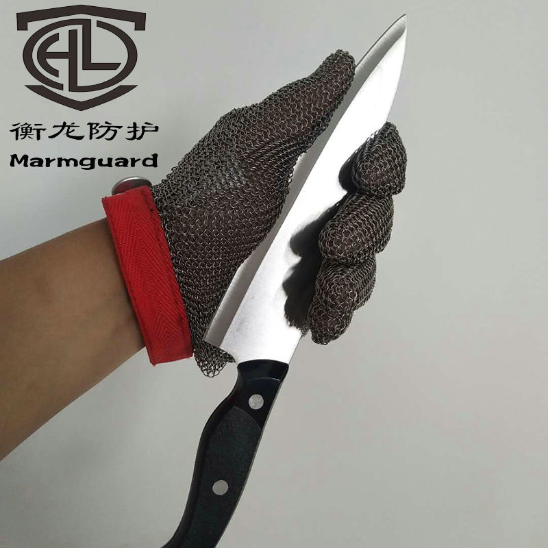 防玻璃划伤不锈钢手套 建筑装修用电锯手套 品质保障价格低廉