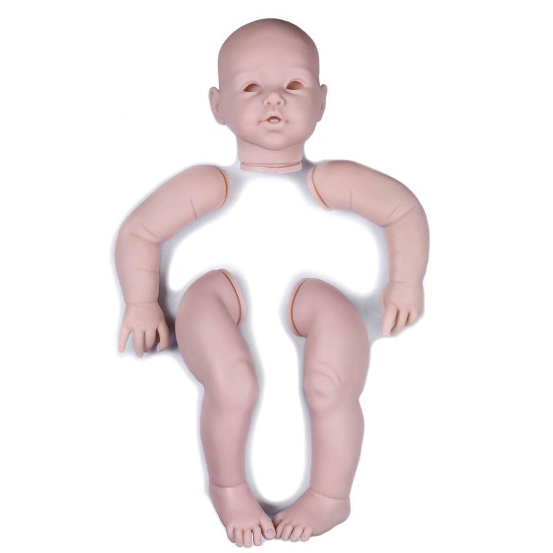 Nueva simulación bebé molde reborn muñeca kit 29 pulgadas piezas de la muñeca