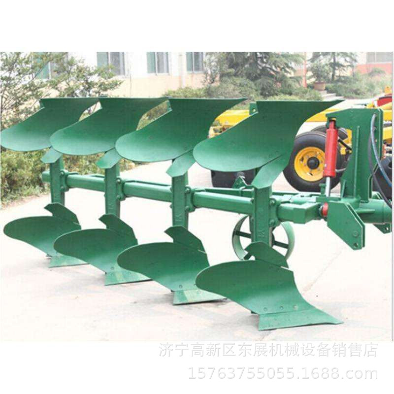 多功能液压旋耕翻转犁四轮带动加重型液压翻转犁栅条式液压翻转犁