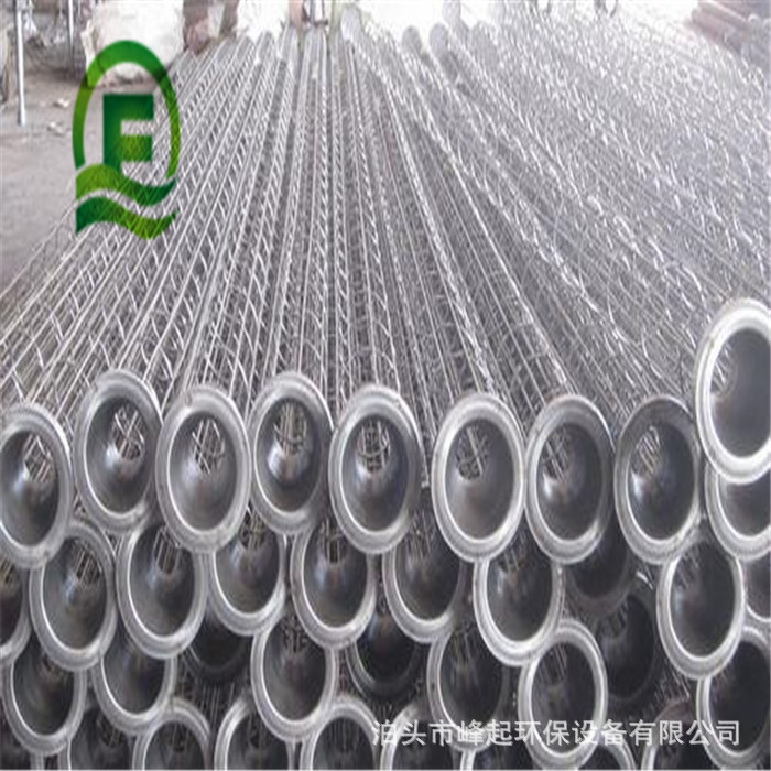 有机硅除尘骨架圆形袋笼文史管骨架镀锌处理骨架插接式两节骨架