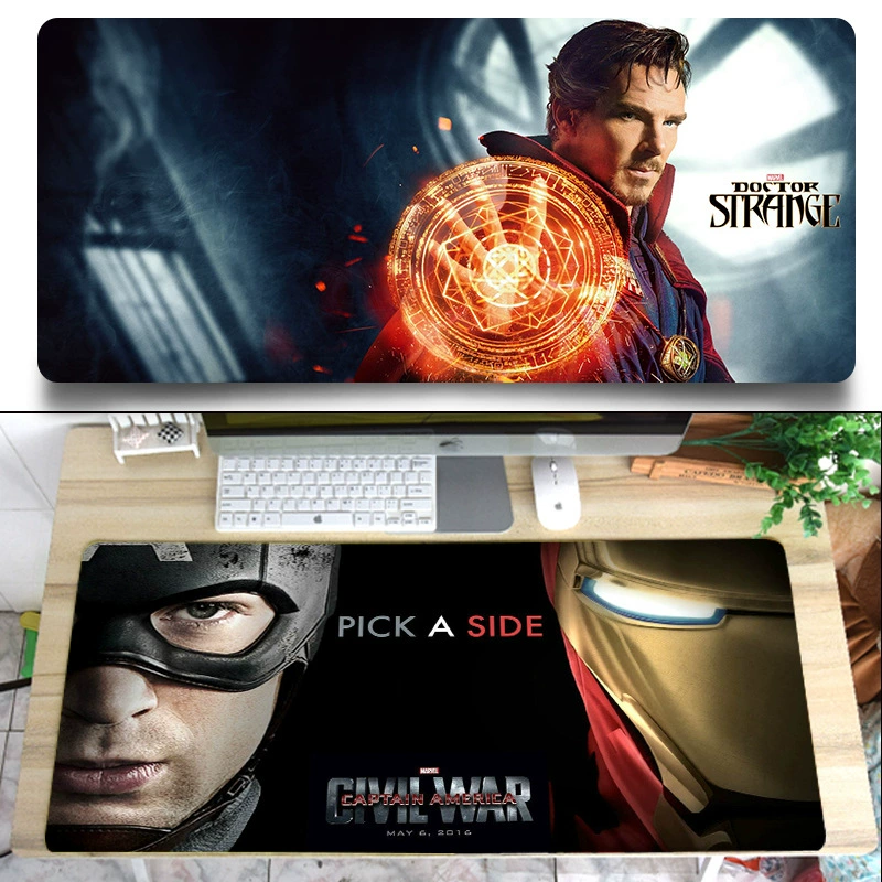 Waterproof big heroes, mouse, keyboard, Marvel, increased thickness