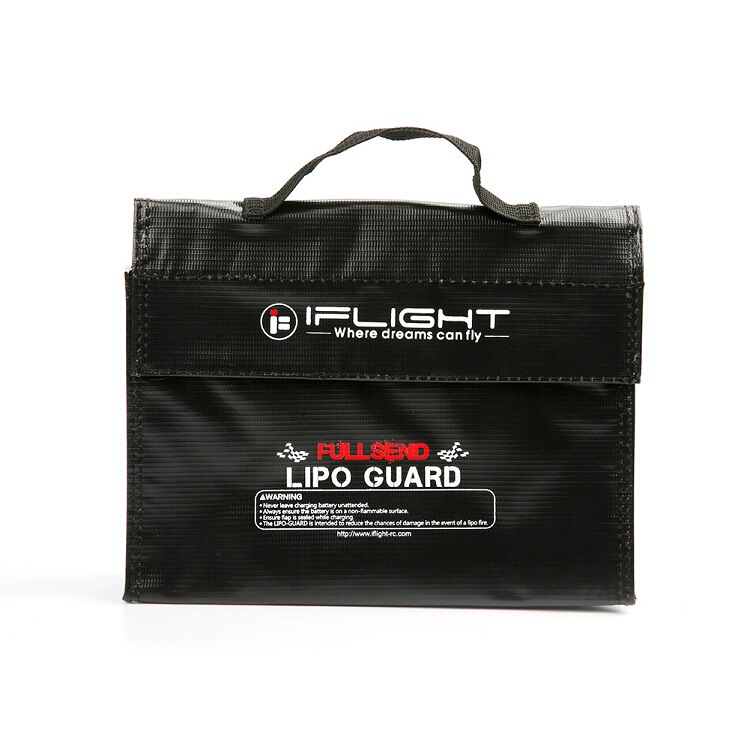 iFlight battery explosion-proof bag fireproof flame retardant storage bag handbag charger storage kit iFlight battery explosion-proof bag fireproof flame retardant storage bag handbag charger storage kit