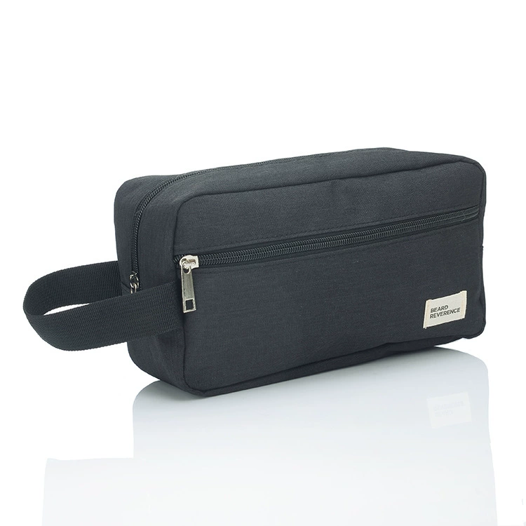 Cosmetic Bag Travel Organizer, Men's Handheld Toiletry Pouch, 26×10×15 cm, Lightweight