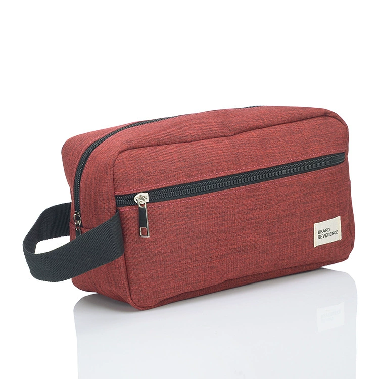 Cosmetic Bag Travel Organizer, Men's Handheld Toiletry Pouch, 26×10×15 cm, Lightweight