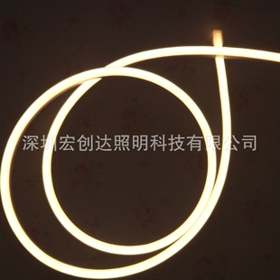 Wardrobe thin strip 6*6MM silicone neon strip with ultra narrow 12V slotted 2835 flexible neon strip