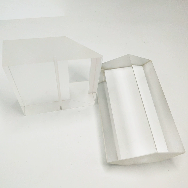 Крупноразмерного оборудования призмы перископа оптического стекла К9 перископа танка призмы большая обработка призмы