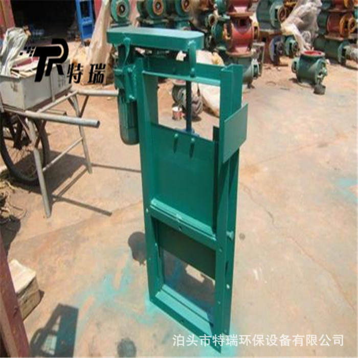 可遥控远程控制的电动插板阀闸阀启闭机电动执行器闸板阀螺旋闸门