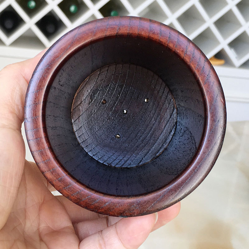 Venta directa de fábrica madera entera palillos creativos jaula Sour Jujube palillos de madera tubo de madera maciza tubo de almacenamiento redondo en stock descuento de gran cantidad