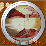 Фреска 3D зыбучий песок живопись изделия из металла украшения виллы гостиная фон стены украшения дома живопись ручной работы