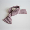 Demi-season children's universal knitted keep warm scarf suitable for men and women, Korean style
