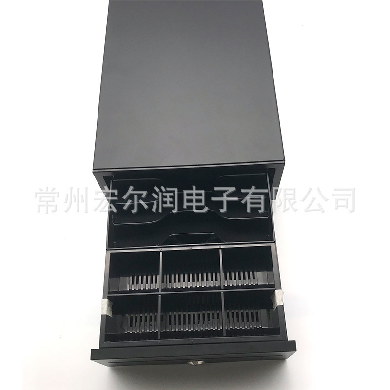 Cash box 208 black A4 exquisite compact cash box quality assurance