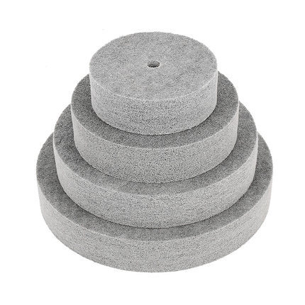 3寸金属纤维轮75MM抛光轮纤维轮打磨轮磨光轮化纤轮